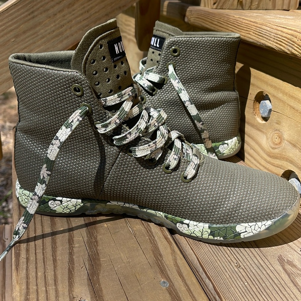 NOBULL High-Top Womens Army Succulent Trainer